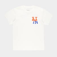 aNYthing / METS LOGO T-SHIRT / WHITE