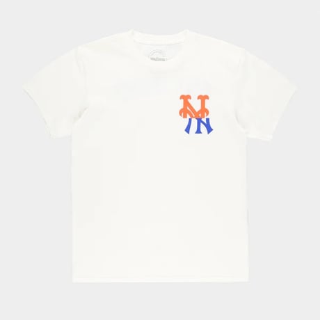 aNYthing / METS LOGO T-SHIRT / WHITE