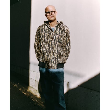 BoTT / HOODED FIELD JACKET / BLACK