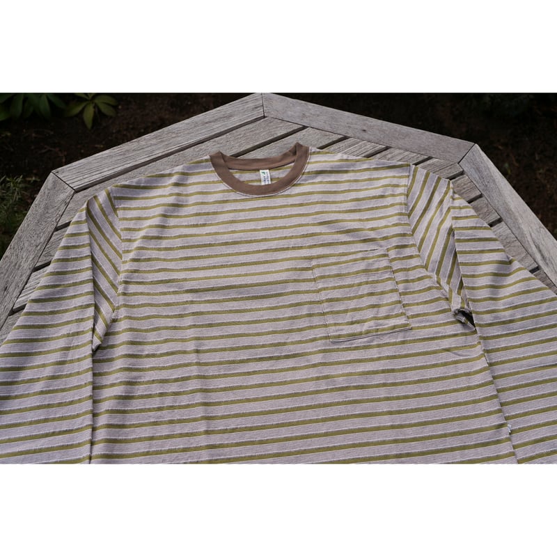 NOROLL / UNEVENNESS L/S TEE / GREEN | Sophomore