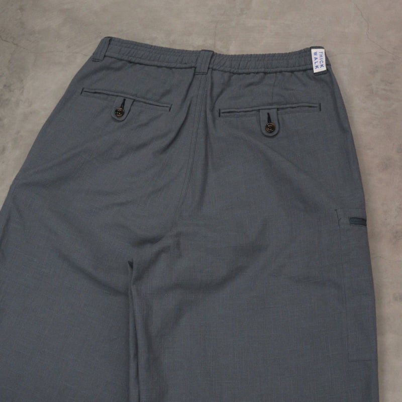 NOROLL / THICKWALK 8P PANTS / DARKESTGREEN | So