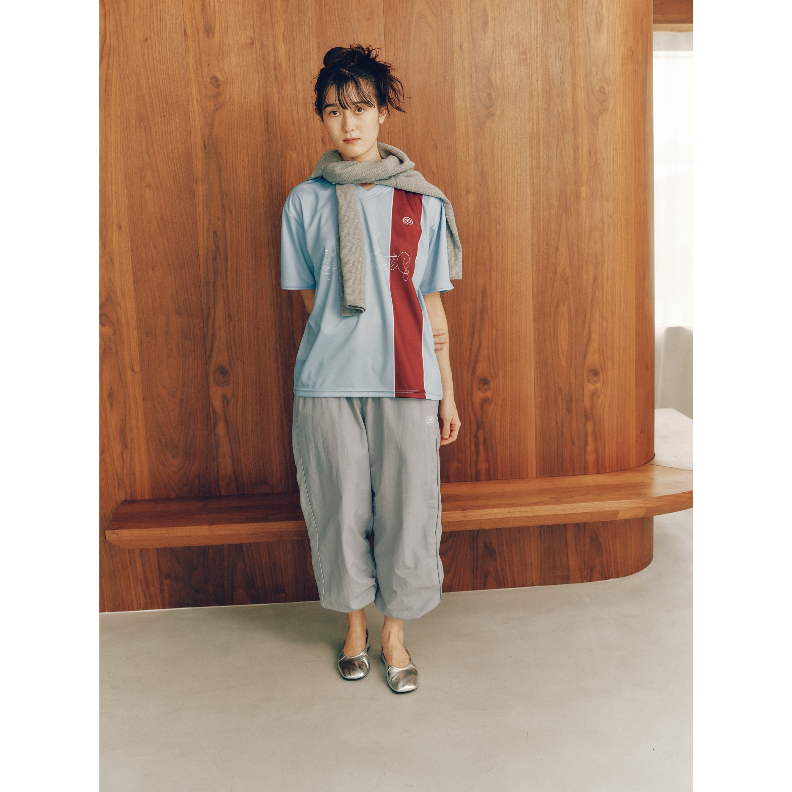 SOL soonerorlater / CURSLVE LOGO SOCCER SHIRT /