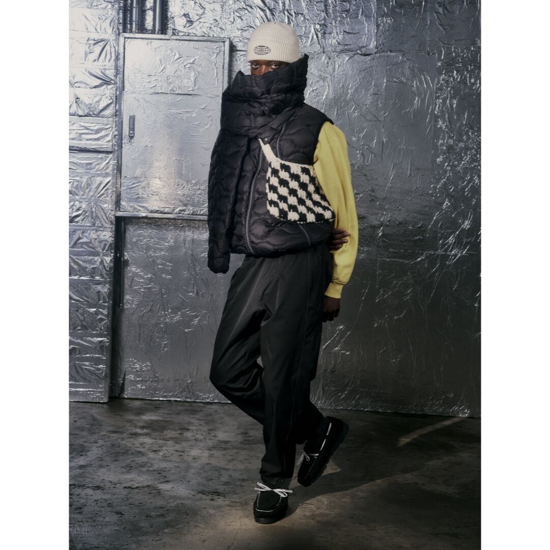 BAL / REMOVABLE SLEEVE DOWN JACKET / BLACK | So BAL / REMOVABLE SLEEVE DOWN JACKET / BLACK | So