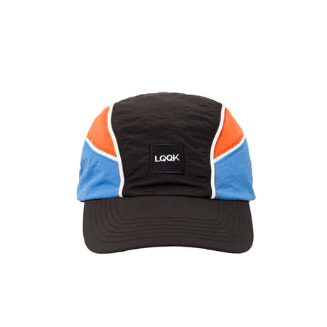 LQQK STUDIO / CAP / BLACK BULE ORANGE