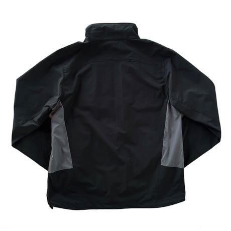 COMFORTABLE REASON / STAND ZIP STRETCH JACKET / BLACK