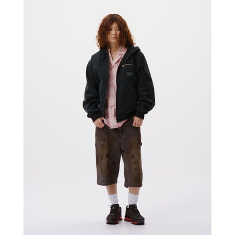 BoTT / HOODED FIELD JACKET / BLACK