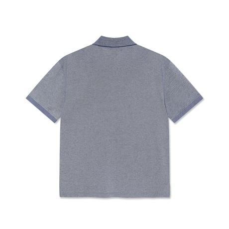 POLAR SKATE CO. / SURF POLO SHIRT / PIQUE / HEATHER BLUE