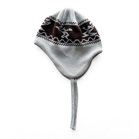 COMFORTABLE REASON / DUB EFFECT EAR FLAP / SILVER WHITE