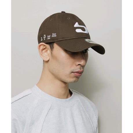 BAL / x NEW ERA 9TWENTY b LOGO CAP / WALNUT