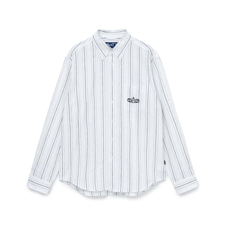 BoTT / LIGHTWEIGHT STRIPE SHIRT / CREAM