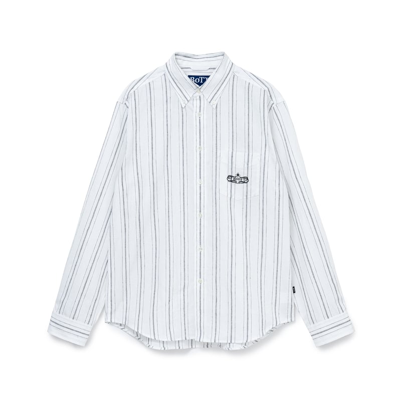 BoTT / LIGHTWEIGHT STRIPE SHIRT / CREAM | Sopho