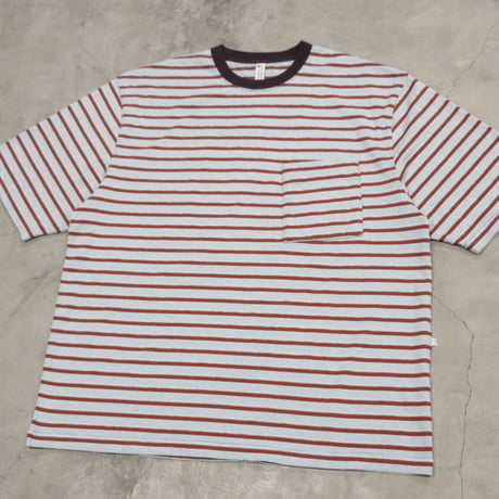 NOROLL / UNEVENNESS S/S TEE / ORANGE