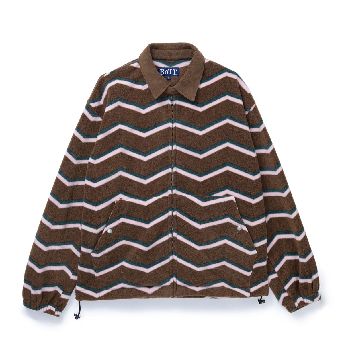 BoTT / FLEECE BOMBER JACKET / BROWN | Sophomore