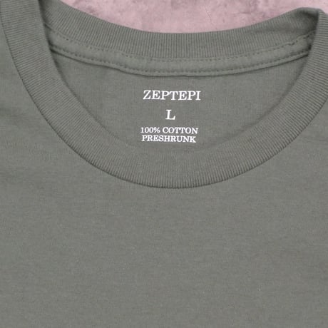 ZEPTEPI & Co. / SS TEE / WAYPOINT / MILITARY GREEN
