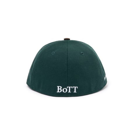 BoTT x NEW ERA / CLASSIC B NEW ERA LP 59FIFTY / D.GREEN/WALNUT