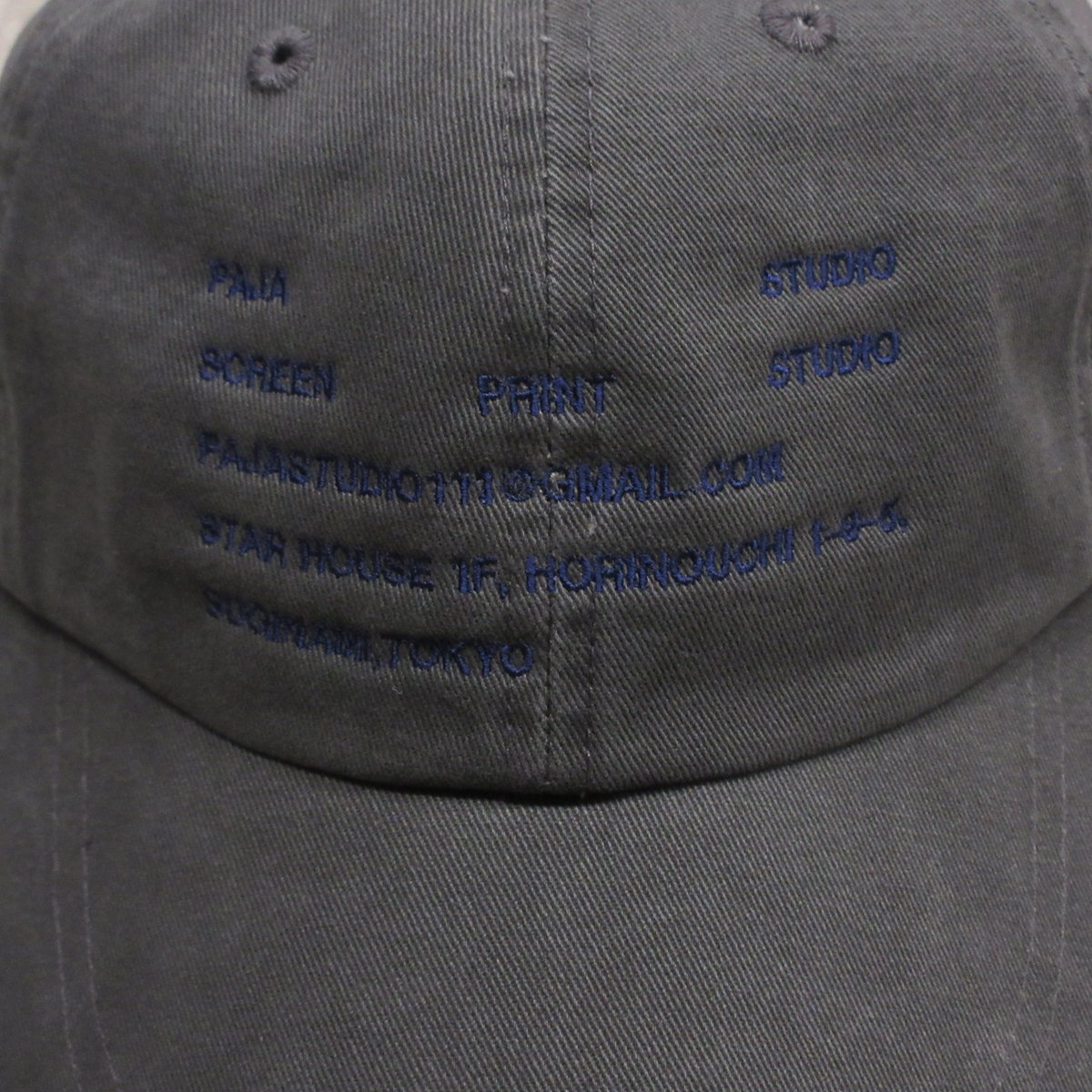 【完売レア品・新品未使用】　PAJA STUDIO Studio Cap PAJA STUDIO / STUDIO CAP / CHARCOAL | Sophomore