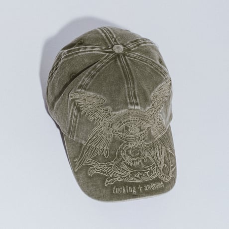 FUCKING AWESOME / SEPHIRA 6-PANEL HAT / WASHED BROWN