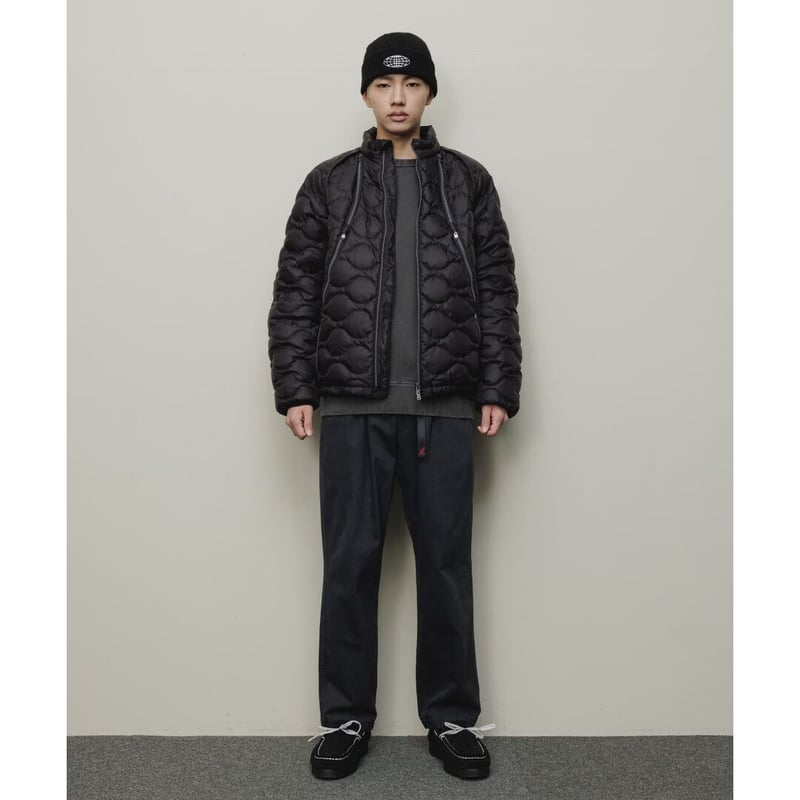 BAL / REMOVABLE SLEEVE DOWN JACKET / BLACK | So