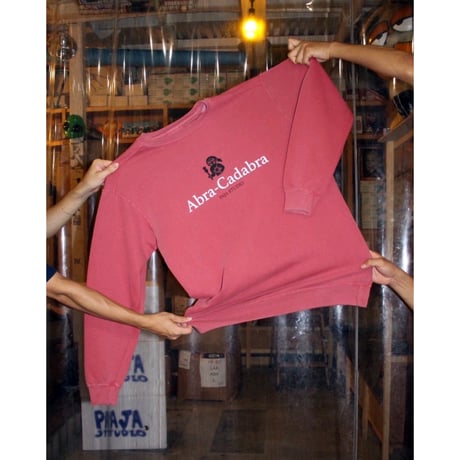 PAJA STUDIO / ABRA-CADABRA SWEATSHIRTS / FADED RED
