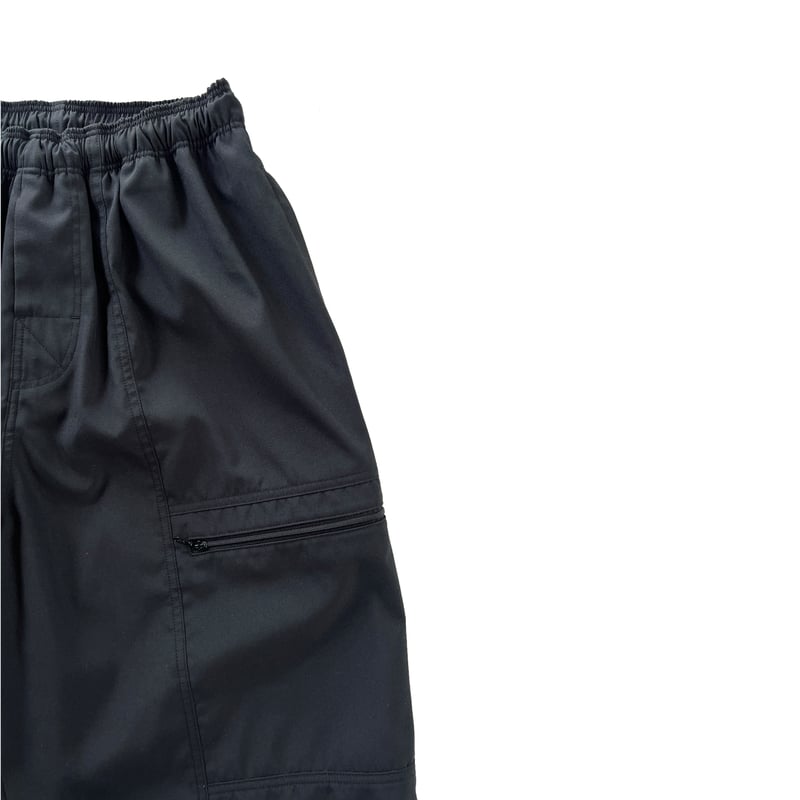 COMFORTABLE REASON / CROPPED SHORTS / WORK BLUE