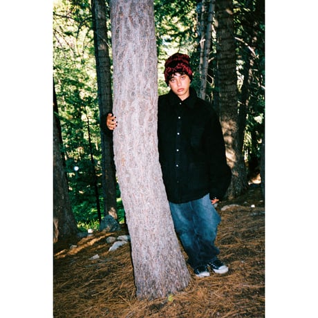 FUCKING AWESOME / PILE FLEECE OVERSHIRT / BLACK