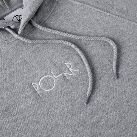 POLAR SKATE CO. / DEFAULT HOODIE / HEATHER GREY