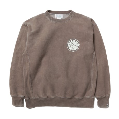 HOMBRE NINO / OVERDYE CREW NECK / BROWN