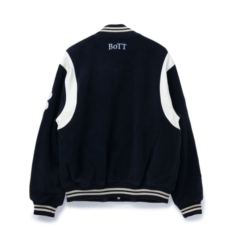 BoTT / TEDDY VARSITY JACKET / NAVY