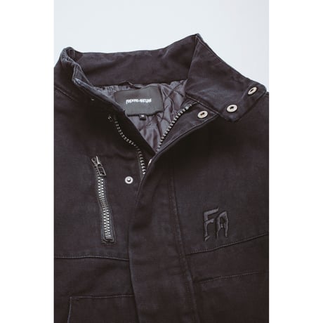 FUCKING AWESOME / WAX PUFFER JACKET / BLACK