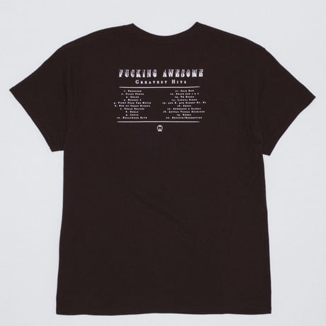 FUCKING AWESOME / GREATEST HITS TEE / BLACK