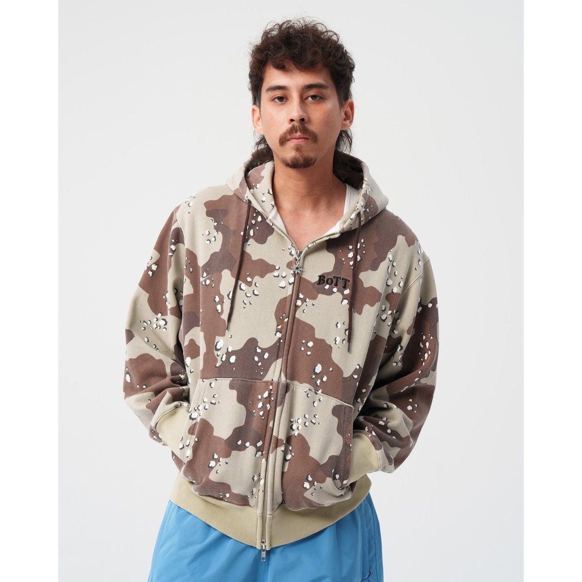 BoTT / DESERT CAMO ZIP HOODIE / SAND | Sophomore BoTT / DESERT CAMO ZIP HOODIE / SAND | Sophomore