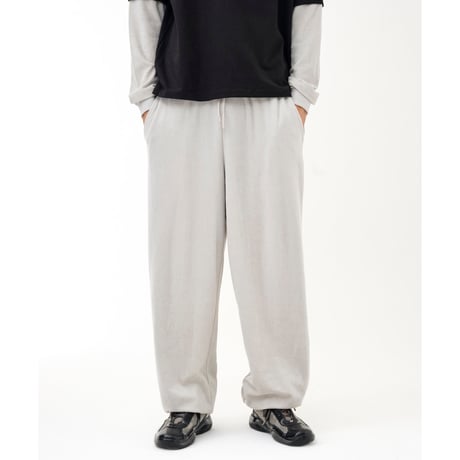 SOL soonerorlater / PILE EASY PANTS / GRAY