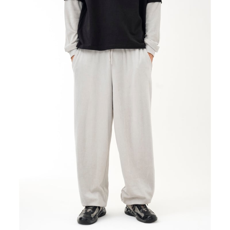SOL soonerorlater / PILE EASY PANTS / GRAY | So