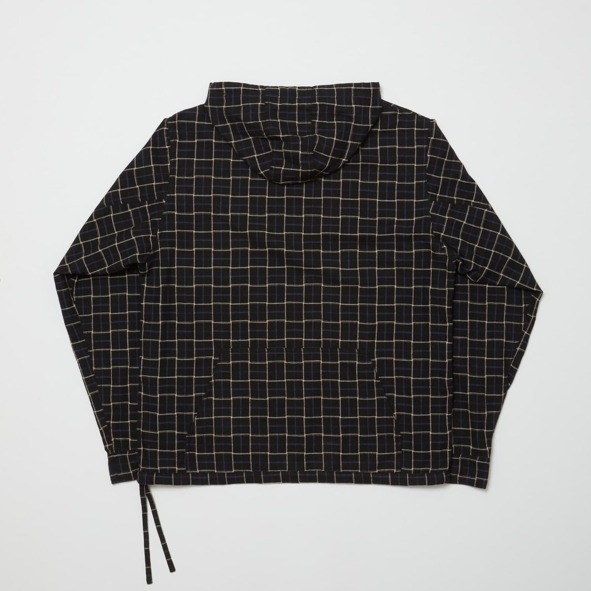 BAL / PULLOVER MEXICAN HOODED SHIRT / BLACK PLA