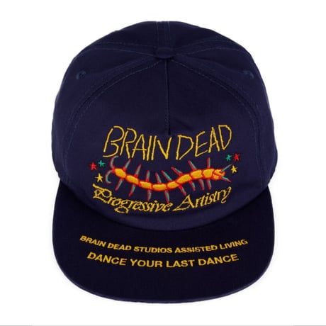 BRAIN DEAD / LAST DANCE 5 PANEL HAT / NAVY