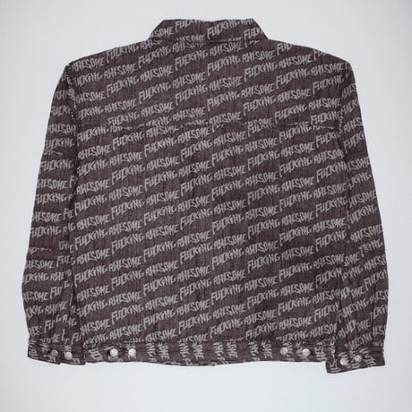 FUCKING AWESOME / HERRINGBONE OVERSIZED WORK JACKET / HERRINGBONE