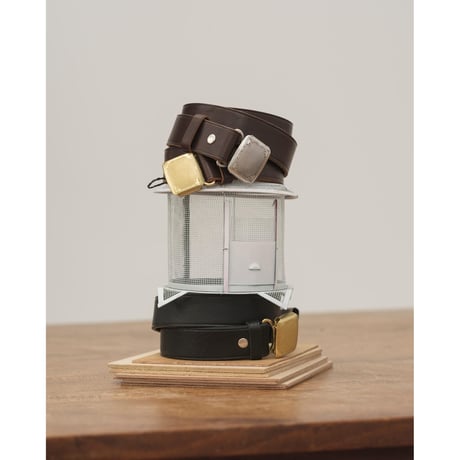 PHIGVEL MAKERS & Co. / HICKOK BELT / BLACK x BRASS