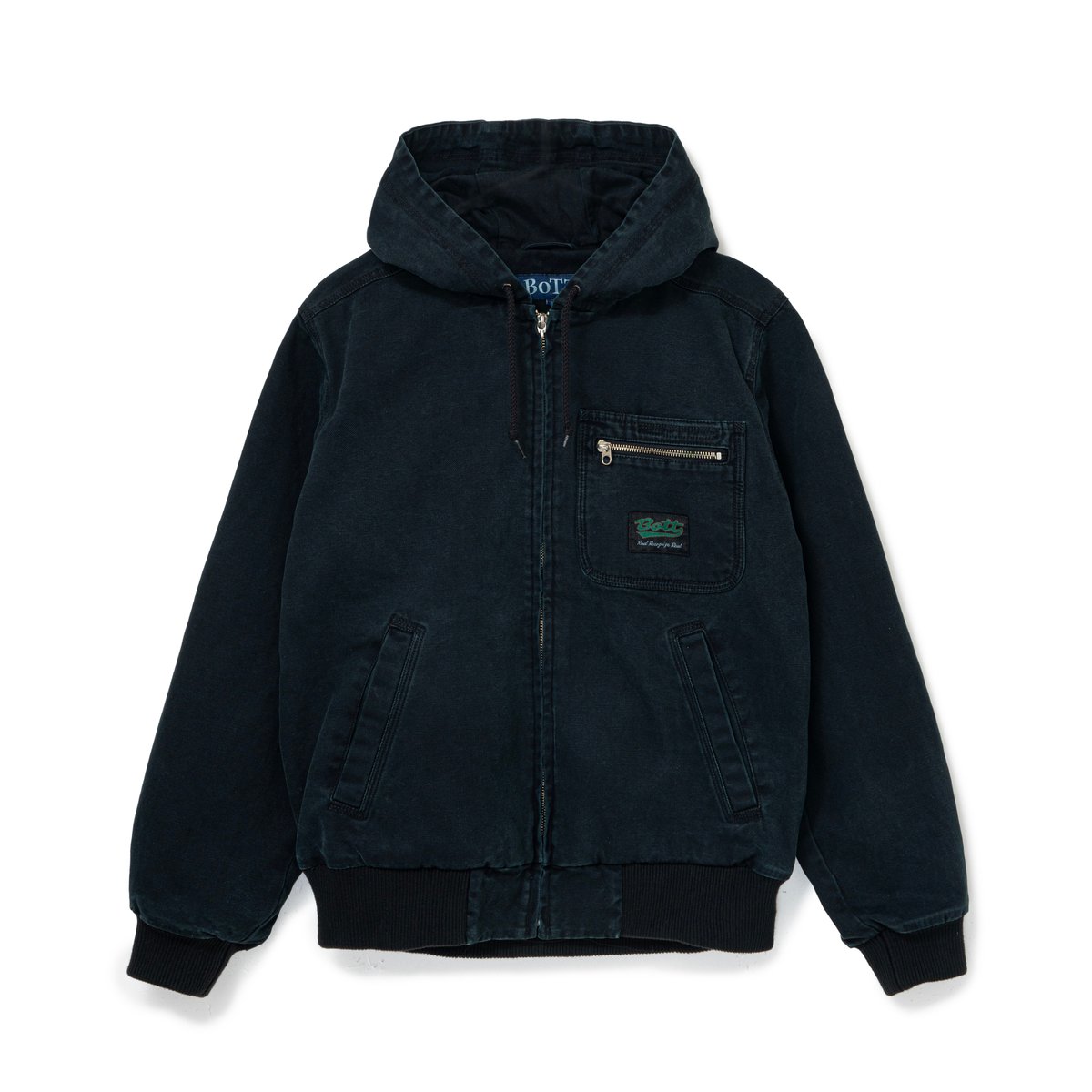 BOTT Cotton Field Jacket (black) Lサイズ BoTT / HOODED FIELD JACKET / BLACK | Sophomore