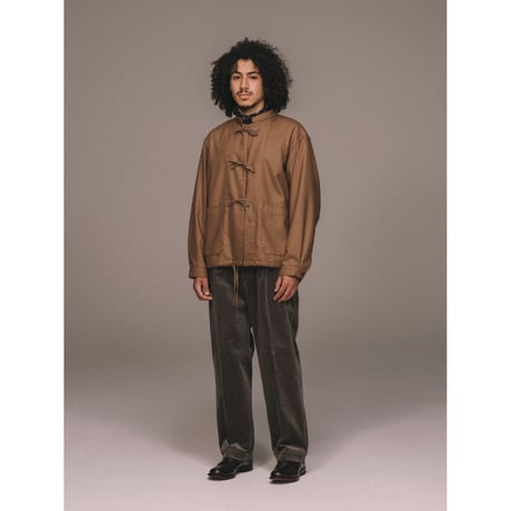 PHIGVEL MAKERS & Co. / W/CA STAND COLLAR JACKET / CHARCOAL