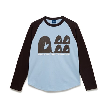 BoTT / DISC RAGLAN L/S TEE / LIGHT BLUE