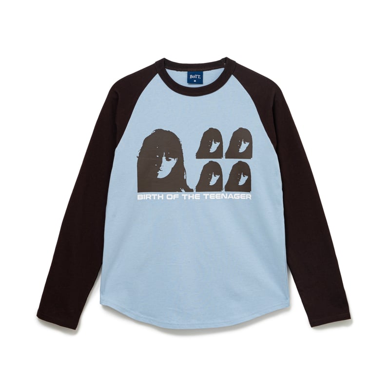 BoTT DISC RAGLAN L/S TEE WHITE ラグラン L BoTT / DISC RAGLAN L/S TEE / LIGHT BLUE | Sopho