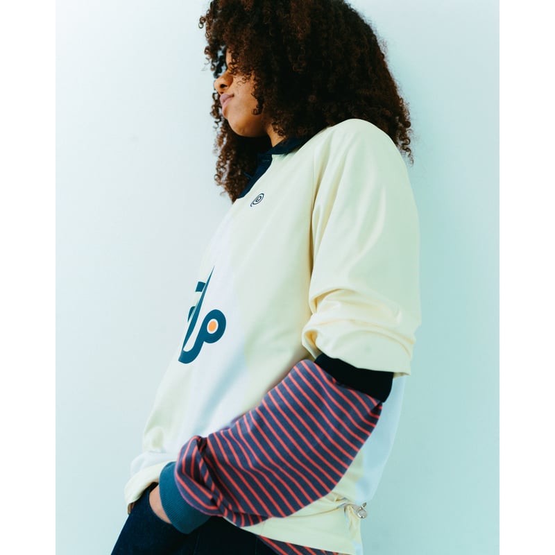 トップス sol soonerorlater Border L/S Tee SOL soonerorlater / BORDER L/S TEE / GRAY & RED