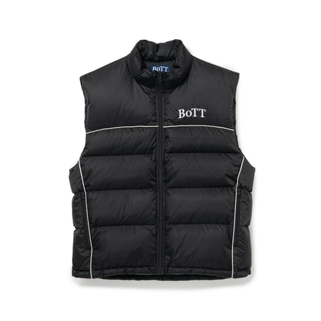 BoTT / B LOGO DOWN VEST / BLACK