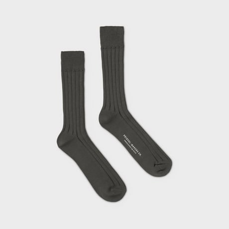 PHIGVEL MAKERS & Co. / GENT’S SOCKS / OLIVE GRAY