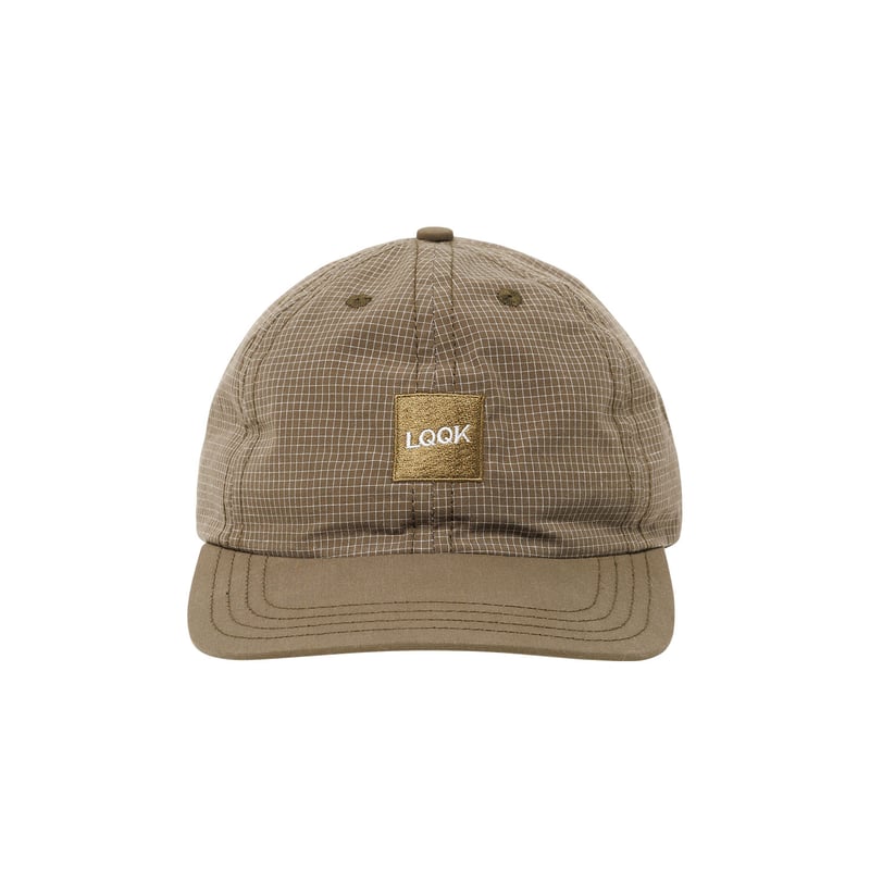 LQQK STUDIO / BOX LOGO CAP / KHAKI | Sophomore
