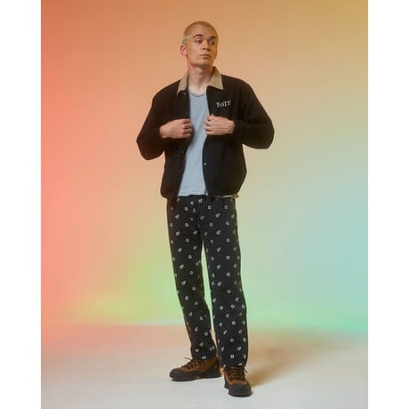 BoTT / HEAVY TWILL COACH JACKET / BLACK
