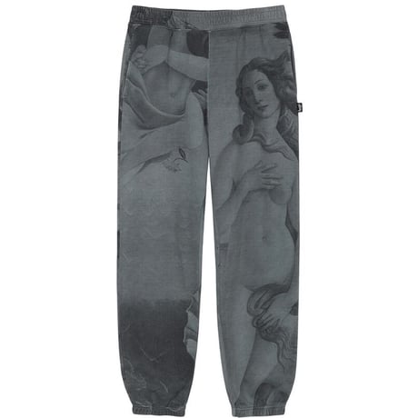 STUSSY / DYED VENUS SWEATPANT / BLACK
