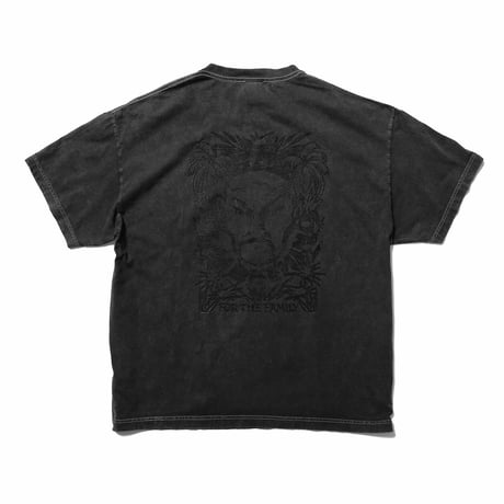 HOMBRE NINO / OVERDYE S/S PRINT TEE / BLACK