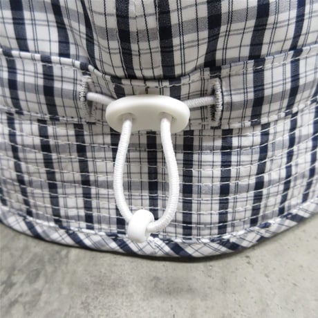 tone / TIED HAT / WHITE CHECK