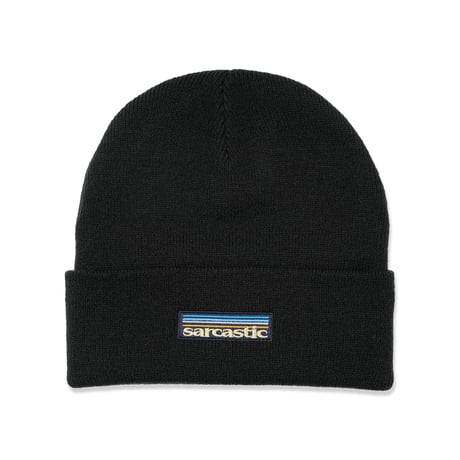 SARCASTIC / VENTURA GRADIENT BEANIE / BLACK